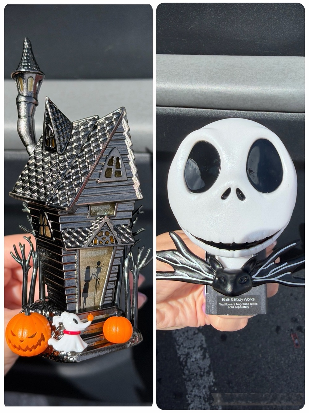 Nightmare before Christmas x Bath and Body works wallflower light up plug-ins